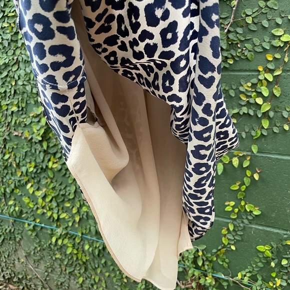 3.1 Philip Lim Leopard Print Silk Dress Size 8 - Picture 9 of 9